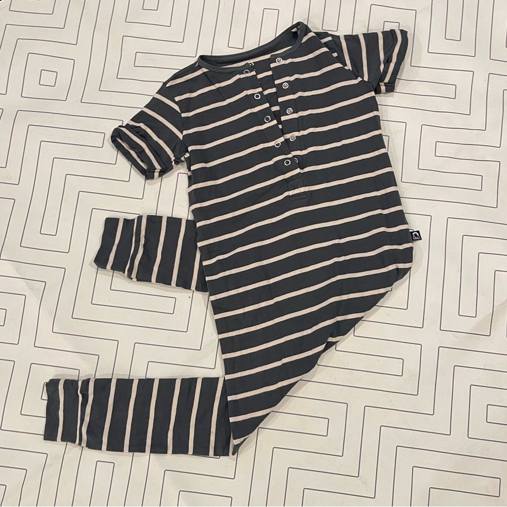 Rags Striped Jumpsuit